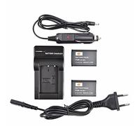 DSTE 2-Pack NP-BX1 Rechange Batterie et Chargeur Compatible pour Sony ZV-1 Cyber-Shot DSC-RX100 VII CX240 CX240E DSC-RX1 DSC-RX100 DSC-RX100 II DSC-RX100 III