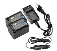 DSTE 2-Pack NP-FV70 Rechange Batterie et Chargeur Compatible pour Sony HDR-XR550VE,HDR-CX105,HDR-CX110,HDR-CX115,HDR-CX130,HDR-CX150,HDR-CX155,HDR-CX160