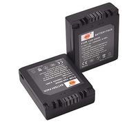 DSTE 2-Pack Rechange Batterie Compatible pour Panasonic S002E CGA-S002 CGA-S002A CGA-S002E DMW-BM7 DMC-FZ1 DMC-FZ2 DMC-FZ3 DMC-FZ4 DMC-FZ5 DMC-FZ10 DMC-FZ15 DMC-FZ20