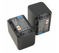 DSTE 2-Pack Rechange Batterie Compatible pour Sony NP-FV70 DCR-SR15 SX44 SX45 SX63 SX65 SX83 SX85 FDR-AX100 HDR-CX105 CX110 CX115 CX130 CX150 CX155 CX160 CX190 CX200 CX210 CX220 CX230 CX260V CX290