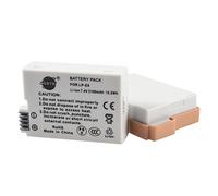 DSTE 2-Pack Rechange Batterie pour Canon LP-E8 EOS 550D 600D 650D 700D Kiss X4 Kiss X5 Kiss X6i X7i Rebel T2i T3i T4i T5i