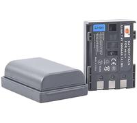 DSTE 2-Pack Rechange Batterie pour Canon NB-2L NB-2LH Optura 30 40 50 60 400 500 PowerShot G7 G9 S30 S40 S45 S50 S60 S70 S80 VIXIA HF R10 HF R100 HF R11 HG10 HV20 HV30 HV40 Digital Rebel XT XTi FV500 FVM20