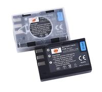 DSTE 2-Pack Rechange Batterie pour Nikon EN-EL9 EN-EL9A D40 D40x D60 D3000 D5000