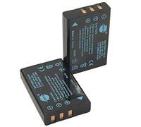 DSTE 2-Pack Rechange Batterie pour NP-120 FinePix 603 F10 F11 M603 F10 Zoom F11 Zoom M603 Zoom Caméra as PENTAX D-LI7 RICOH DB-43 BP-1500S Yashica BP-1500S