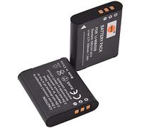 DSTE 2-Pack Rechange Batterie pour Olympus Li-90B Li-92B SH-1 SH-50 iHS SH-60 SP-100 SP-100EE Tough TG-1 iHS Tough TG-2 iHS Tough TG-3 XZ-2 iHS