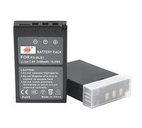 DSTE 2-Pack Rechange Batterie pour Olympus PS-BLS1 BLS-1 E-400 E-410 E-420 E-450 E-600 E-620 E-P1 E-P2 E-P3 E-PL1 E-PL3 E-PM1