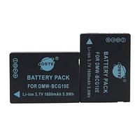 DSTE 2-Pack Rechange Batterie pour Panasonic DMW-BCG10 Lumix DMC-ZS1 DMC-ZS3 DMC-ZS5 DMC-ZS6 DMC-ZS7 DMC-ZS8 DMC-ZS9 DMC-ZS10 DMC-ZS15 DMC-ZS19 DMC-ZS20 DMC-ZS25 DMC-ZX1 DMC-ZX3 DMC-3D1