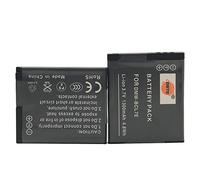 DSTE 2-Pack Rechange Batterie pour Panasonic DMW-BCL7 DMW-BCL7E Lumix DMC-F5 DMC-FH10 DMC-FS50 DMC-SZ3 DMC-SZ3GK DMC-SZ9 DMC-XS1 DMC-XS3 Caméra