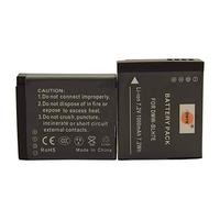 DSTE 2-Pack Rechange Batterie pour Panasonic DMW-BLH7 DMW-BLH7E DMW-BLH7GK DMW-BLH7PP Lumix DMC-GM1 DMC-GM1D DMC-GM1K DMC-GM1KD DMC-GM1KEB DMC-GM1KK DMC-GM1KS DMC-GM1KW DMC-GM1S DMC-GM1W DMC-GF7K