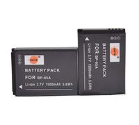 DSTE 2-Pack Rechange Batterie pour Samsung BP85A EA-BP85A WB210 PL210 SH100