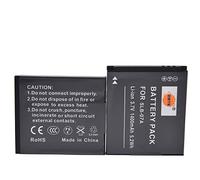 DSTE 2-Pack Rechange Batterie pour Samsung SLB-07A PL150 PL151 ST45 ST50 ST500 ST550 ST560 ST600 TL100 TL210 TL220 TL225 TL90 Caméra