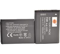 Dste 2-Pack Rechange Batterie Pour Samsung Slb-1137D I80 I85 I100 L74 Wide Nv11 Nv24Hd Nv30 Nv40 Nv100Hd Nv103 Nv106Hd Tl34Hd Caméra[GOP6254027]