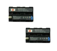 DSTE 2-Pack Rechange Batterie pour Sony NP-FS10 DCR-PC1 DCR-PC2 DCR-PC3 DCR-PC4 DCR-PC5 DCR-TRV1VE DSC- F505 DSC-F55 DSC-P1 DSC-P20 DSC-P30 DSC-P50 Caméra
