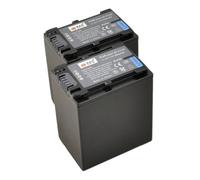 DSTE 2-Pack Rechange Batterie pour Sony NP-FV100 DCR-SR15 SR21 SR68 SR88 SX15 SX21 SX44 SX45 SX63 SX65 SX83 SX85 HDR-CX105 CX110 CX115 CX130 CX150 CX155 CX160 CX190 CX200 CX210 CX220 CX230 CX260V CX290 CX300