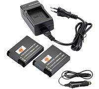 DSTE 2PCS AHDBT-001 Batterie et Chargeur Compatible pour GoPro Hero GoPro HERO2