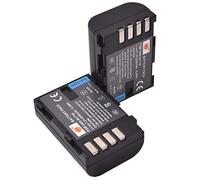 DSTE 2PCS DMW-BLF19E DMW-BLF19 Batterie (2200mAh/7.2V) compatibles avec Panasonic DMC-GH3, DMC-GH4, DC-GH5