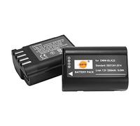 DSTE 2PCS DMW-BLK22 Batterie Compatibles avec Panasonic Lumix S5 DC-S5K DC-S5GK