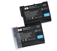 DSTE® 2pcs EN-EL15 ENEL15 Batterie pour Nikon D600, D800, D800E, D7000, D7100, D610