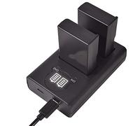 DSTE 2PCS en-EL9 Batterie et Chargeur Compatible avec Nikon D40 D40x D60 D3000 D5000