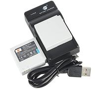DSTE 2PCS IA-BP85ST Batterie & Chargeur Compatible avec Samsung VP-MX20 VP-MX25 HMX-H100 HMX-H104 HMX-H105 HMX-H106 SC-HMX10