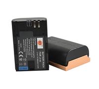 DSTE 2pcs LP-E6 Batterie Compatible pour Canon EOS 5D Mark II, 5D Mark III, 7D Mark II, 7D Mark III, 5DS, 6D, 7D, 60D, 60Da, 70D