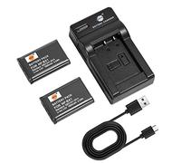 DSTE 2PCS NP-BX1 Batterie et Chargeur Compatible avec Sony Cyber-Shot DSC-RX100 VII, DSC-RX100 II, DSC-RX100M II, DSC-RX100 III, DSC-RX100 V, DSC-RX100 IV