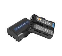 DSTE 2pcs NP-FM50 NP-FM30 NP-FM55H Li-ION Batterie Compatible avec Sony CCD-TR108 CCD-TR208 CCD-TR748 CCD-TRV106 CCD-TRV107 CCD- DCR-PC105 DCR-PC110 DCR-PC115