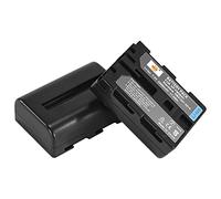 DSTE 2pcs NP-FM500H Batterie Compatible avec Sony a200, a300, a350, a700, Alpha a58, Alpha a99