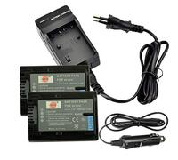 DSTE 2PCS NP-FV50 Batterie et Chargeur Compatible avec Sony HDR-CX220 HDR-CX230 HDR-CX290 HDR-CX330 HDR-CX380 HDR-CX430V HDR-CX900 TD30V HDR-CX260V