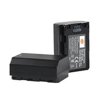 DSTE 2PCS NP-FZ100 FZ100 Batterie Compatible pour Sony FX30 α1 A7R3 A7R III α7R III α7R3 Alpha 9 Alpha 9R Alpha a9R Alpha a9S Alpha 9S Caméra