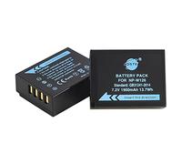 DSTE 2pcs NP-W126 Batterie Compatible avec Fujifilm X-A1, XA1, X-E1, XE1, X-M1, XM1, X-Pro1, XPro1, X-T3
