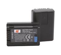 DSTE 2PCS VW-VBY100 Batterie Compatible avec Panasonic HC-V110 HC-V110K HC-V110G HC-V110GK-K HC-V130 HC-V201 HC-V201K