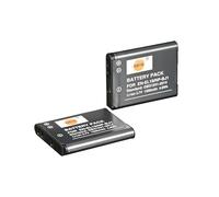 DSTE Batterie de Remplacement en 2 pièces EN-EL19 Batterie Compatible pour Nikon Coolpix S100 S2500 S2600 S2700 S2750 S3100 S3200 S3300 S3400 S3500