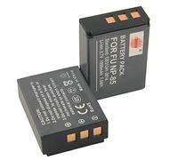DSTE Batterie de Remplacement en 2 pièces NP-85 Batterie Compatible pour Fujifilm Finepix S1 SL1000 SL300 SL305 SL280 SL260 SL240