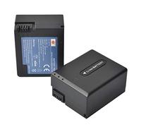 DSTE Batterie de Remplacement en 2 pièces NP-FF70 Batterie Compatible pour Sony DCR-IP200K DCR-IP210E DCR-IP220 DCR-IP220E DCR-IP220K DCR-IP5 DCR-IP55 DCR-IP7