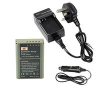 DSTE® bln-1 Batterie Li-Ion rechargeable + dc133u de voyage et Chargeur de Voiture Adaptateur pour appareil photo Olympus OM-D Pen E-P5 E-M1 E-M5 Mark II comme Top-Max bcn-1