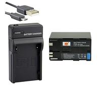 DSTE BP-970G Li-ion Batterie et chargeur USB costume pour Canon XLH1, XHG1, XHA1, XL2, XM2, XF305, XF300, XF105, XF100