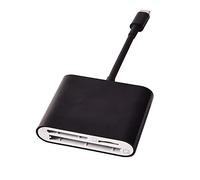 DSTE CF SD TF(3-Slot) 3.0 USB Card Reader,Type C OTG Memory Card Reader Adaptateur pour USB C Laptop,Smartphone,Tablet etc