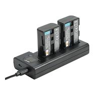 DSTE® DC01U (EU et UK Prise) Chargeur + NP-FM50 de remplacement Li-ion Batterie pour Sony NP-FM50, NP-FM55H