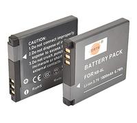 DSTE DE NB-8L Lot 2 batteries rechange compatibles avec les appareils photo Canon PowerShot A2200 A3000 A3001 A3100 A3200 A3300