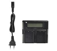 DSTE Dispositif de Charge Double Couche Compatible avec écran LCD Olympus BLX-1 BLX1 Om-1 OM1 Micro SLR caméra Om System