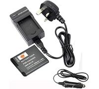 DSTE® DMW-BCL7 Batterie Li-ION Rechargeable + Adaptateur Chargeur Allume-Cigare pour Panasonic Lumix DMC-F5 DMC-FH10 DMC-FS50 DMC-SZ3 DMC-SZ3GK DMC-SZ9 DMC-XS1 DMC-XS3