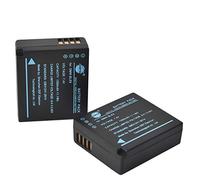 DSTE DMW-BLE9 Batterie de Rechange (2 Paquets) Compatible pour Panasonic Lumix DMC-GF3 DMC-GF3GK DMC-GF5 DMC-GF6 DMC-GX7 DMC-LX100