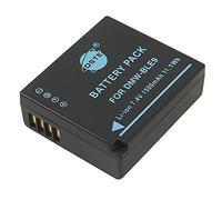 DSTE DMW-BLE9E DMW-BLE9PP DMW-BLE9 DMW-BLG10 Batterie de rechange compatible avec appareils photo Panasonic Lumix DMC-GF3 DMC-GF5 DMC-GF6 DMC-GX7
