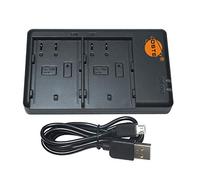 DSTE DMW-BTC13 USB Dual Quick Chargeur Compatible pour DMW-BLF19