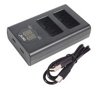 DSTE Double Chargeur USB avec écran LCD Compatible pour EN-EL25,EN-EL25a,4241 et Nikon MH-32,Nikon Z Series Z50 Z 50 Caméra