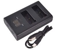 DSTE Double Chargeur USB avec écran LCD pour en-EL9 ENEL9 EN-EL9A et Nikon D40 D40x D60 D3000 D5000 Digital Caméra