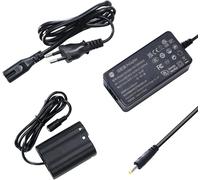 Dste Eh-5 Ac Bloc D'Alimentation Ep-5B Batterie Factice Compatible Avec Appareil Photo Nikon En-El15,1 V1, D7200, D7100, D750, D600, D7000, D800E, D810A Digital Slr[Z589]