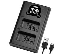 DSTE EN-EL25 Batterie USB double chargeur rapide compatible pour appareil photo Nikon Z Series Z50 Z 50