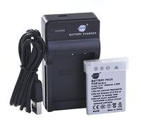 DSTE en-EL8 Li-ION Batterie et Chargeur USB Costume pour Nikon Coolpix P1 P2 S1 S2 S3 S5 S6 S7 S8 S9 S50 S51 S52